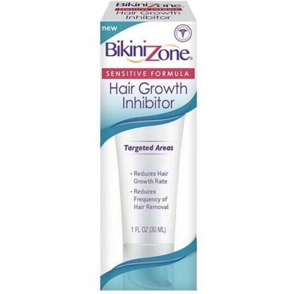 Bikini Zone Hair Growth Inhibitor Sensitive Formula 1 Oz Targeted Areas Removal - Picture 1 of 12